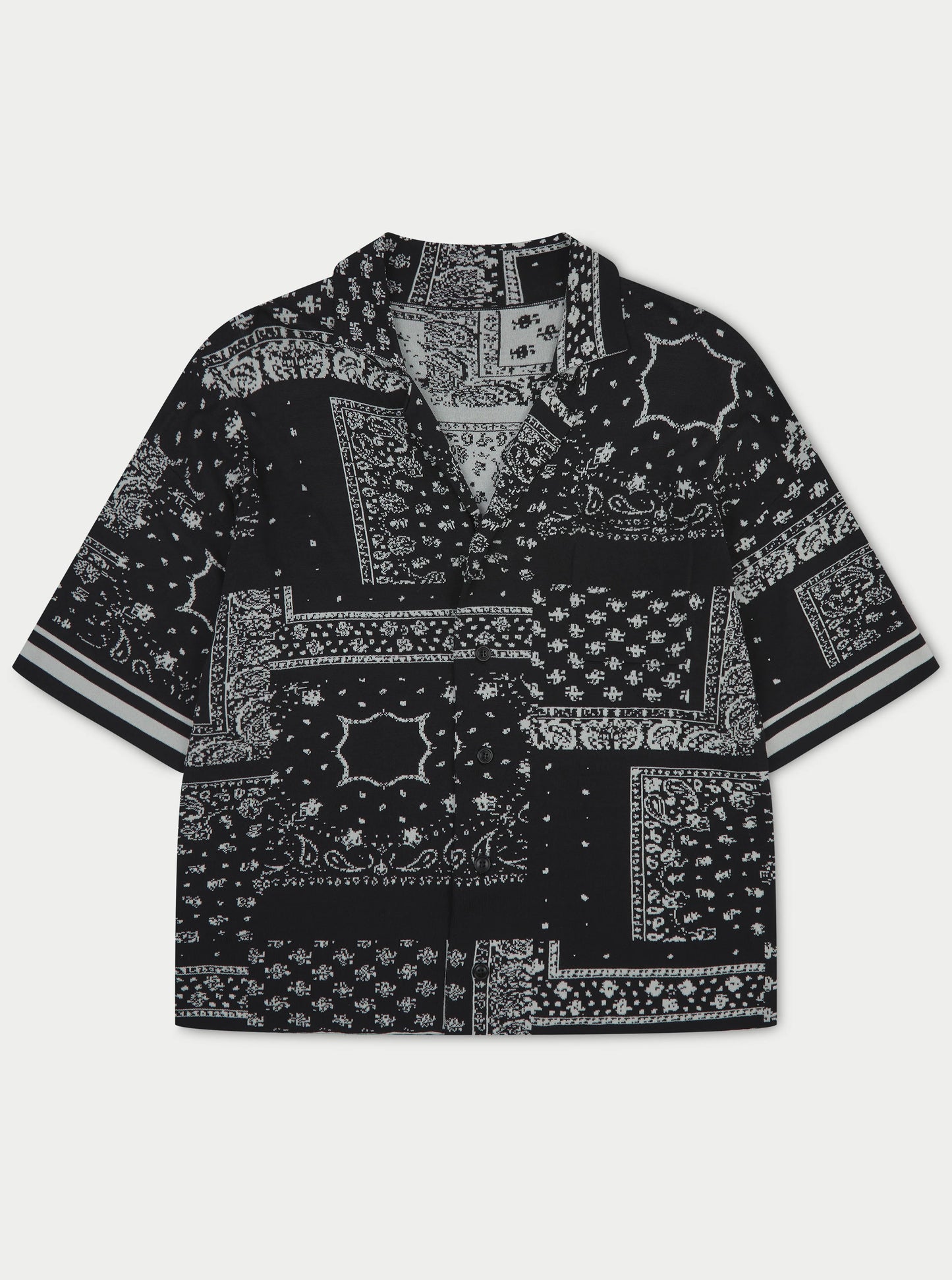 PAISLEY KNITTED SHIRT