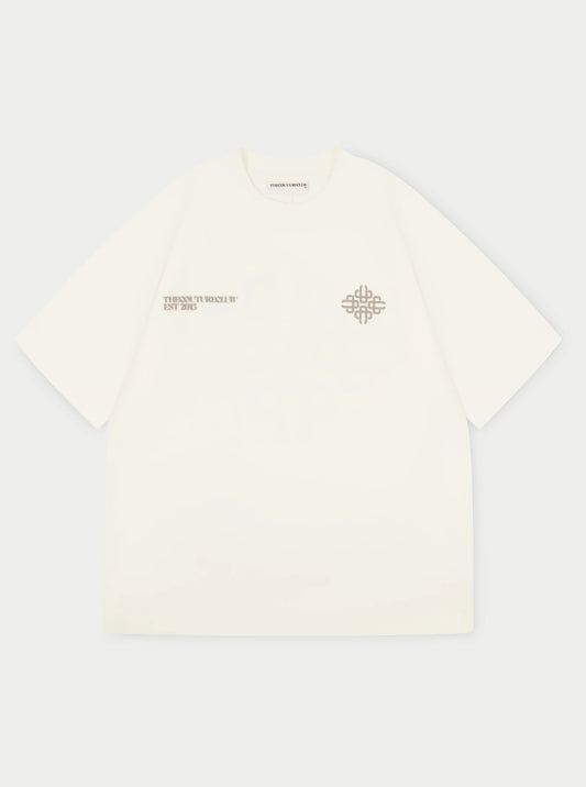 BLURRED GRAPHIC EMBLEM T-SHIRT